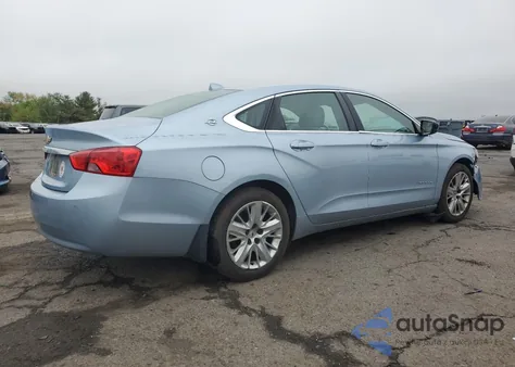 2014 Chevrolet Impala Ls из США, поврежденный, VIN 1G11Y5SL4EU102623